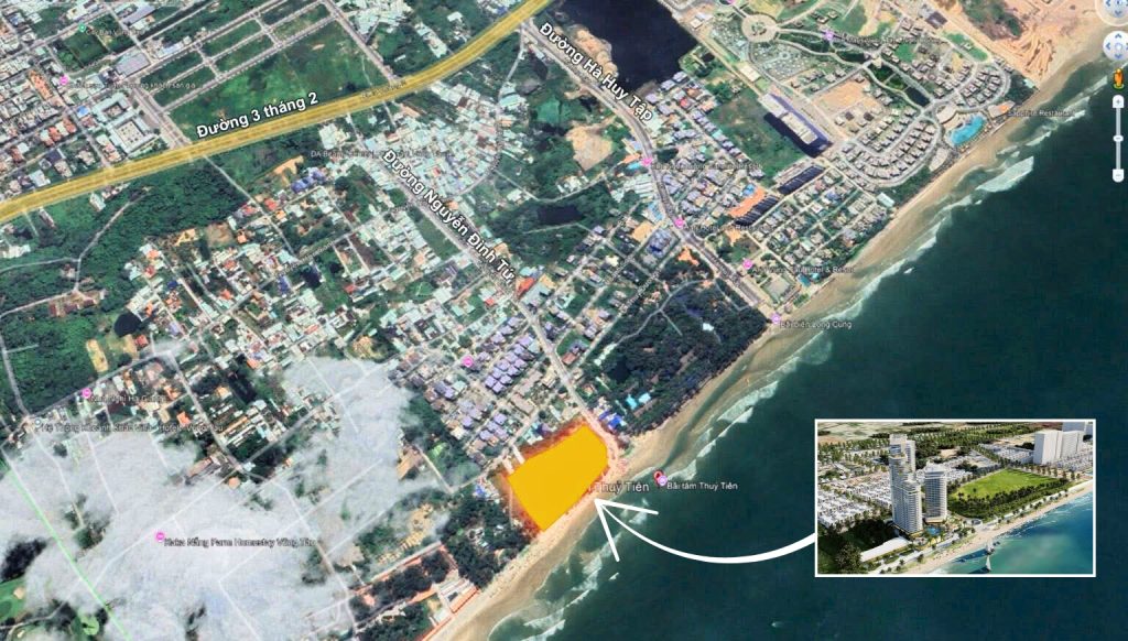 Vị trí đắc địa kết nối hạ tầng giao thông của Solina Vũng Tàu.