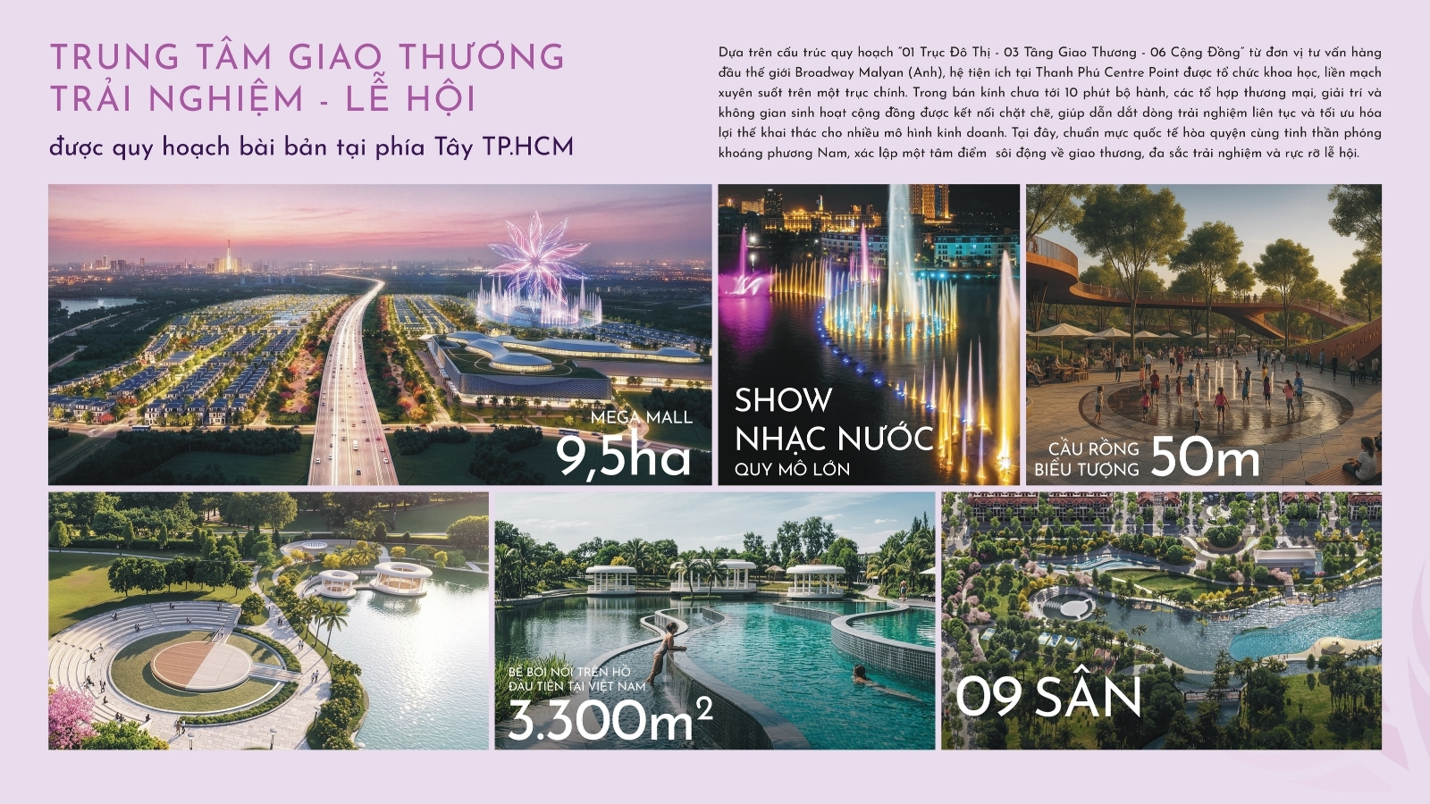 Hệ thống tiện ích nội khu đẳng cấp chuẩn Resort tại đại đô thị BIM Thanh Phú.