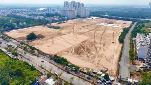 Phối cảnh tổng thể dự án The Peak Garden khu Nam Sài Gòn