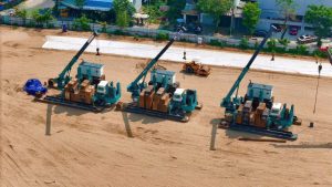 Không gian sống xanh tại The Peak Garden Quận 7