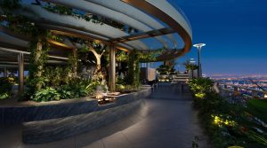 Không gian quầy bar lounge sang trọng tại dự án Legacy 66